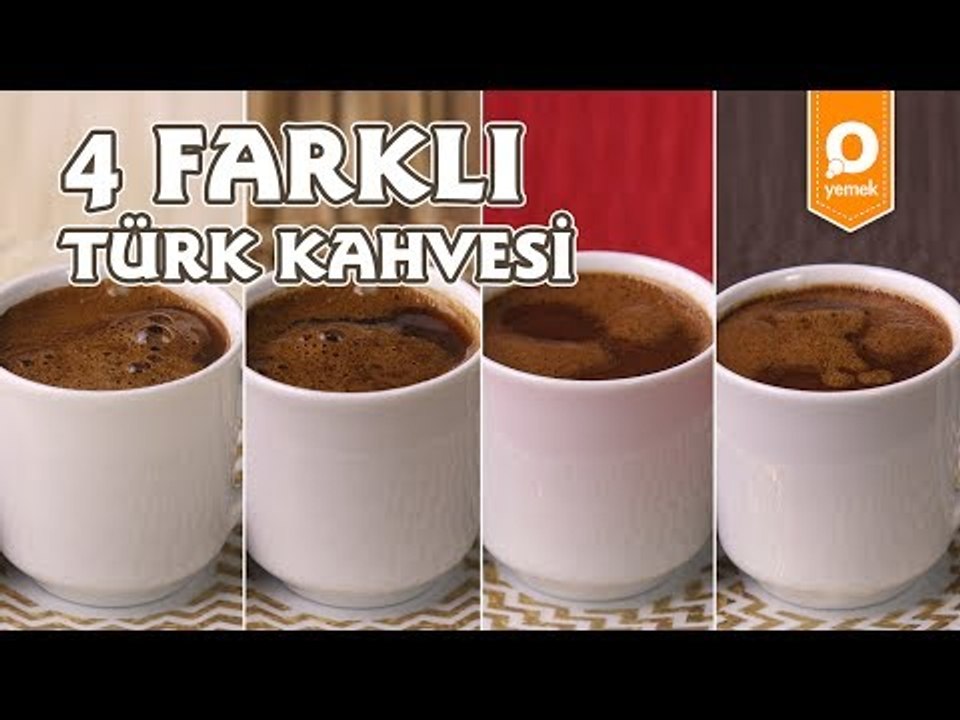 4 Farklı Lezzette Türk Kahvesi Tarifi - Onedio Yemek - İçecek Tarifleri