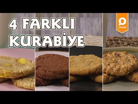 4 Farklı Kurabiye Tarifi - Onedio Yemek - Tek Malzeme Çok Tarif