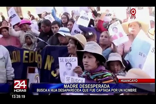 Huancayo: madre denuncia la desaparición de su hija de 8 años