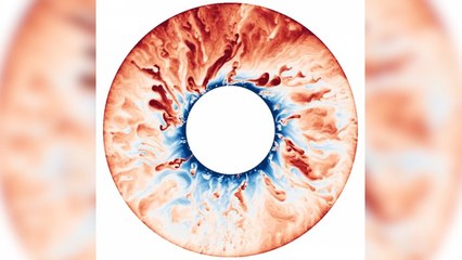 New Visualization Shows the Earth's Turbulent Outer Core