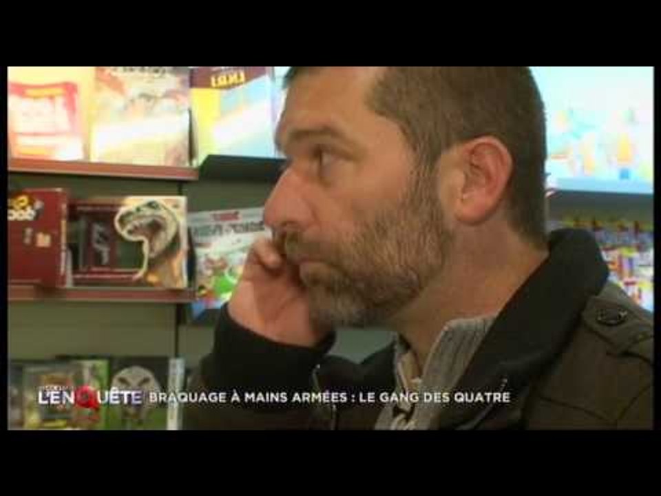 Braquage à mains armées : le gang des quatre