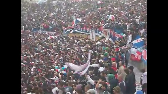 Nacional Campeón 2010-2011 gol Tabaré Viudez