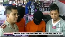 2 Kurir Pemasok Ribuan Pil Ekstasi Ditangkap Polisi di Tangerang