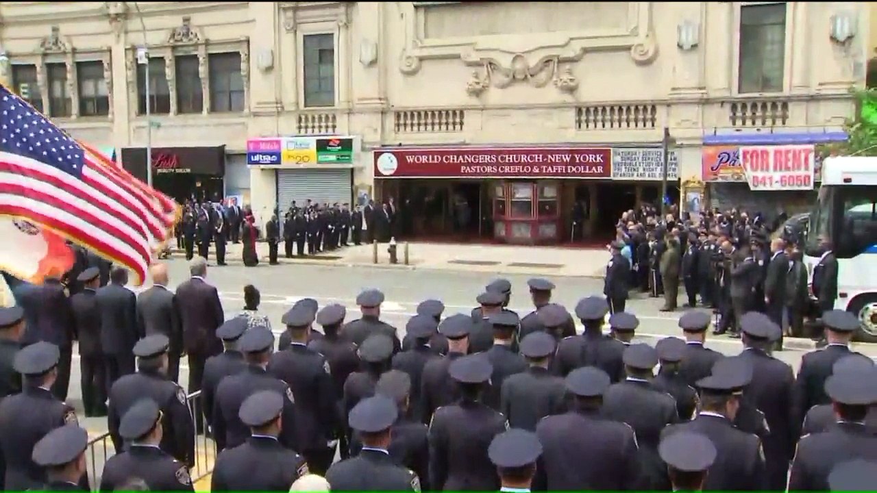 Thousands Gather For Funeral of Slain NYPD Detective  Miosotis Familia