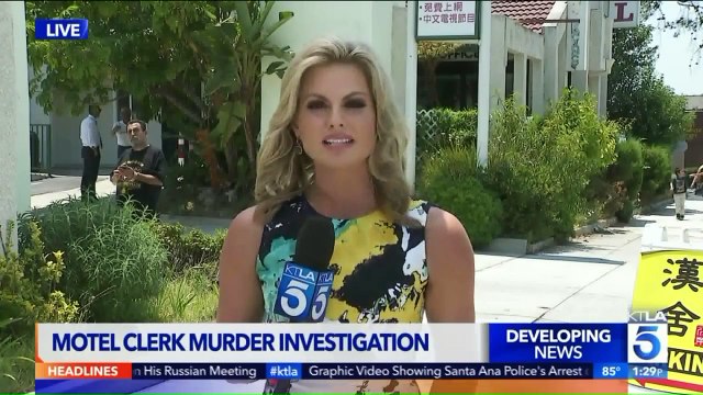 Surveillance Footage Shows Moments Leading up to Shooting Death of Motel Clerk