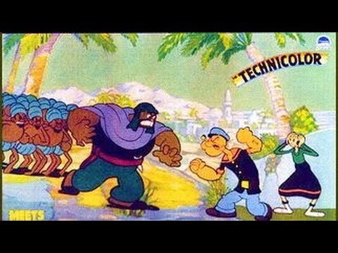 Popeye rencontre Ali Baba et les 40 voleurs - Cartoon en francais