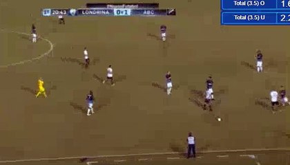 Wellisson Goal HD - Londrina (PR) 1-1 ABC RN 11.07.2017