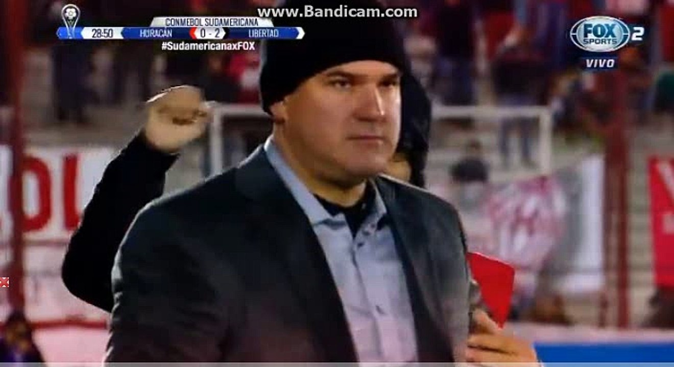 Oscar Cardozo Second Goal ~ Huracan vs Club Libertad 0-2