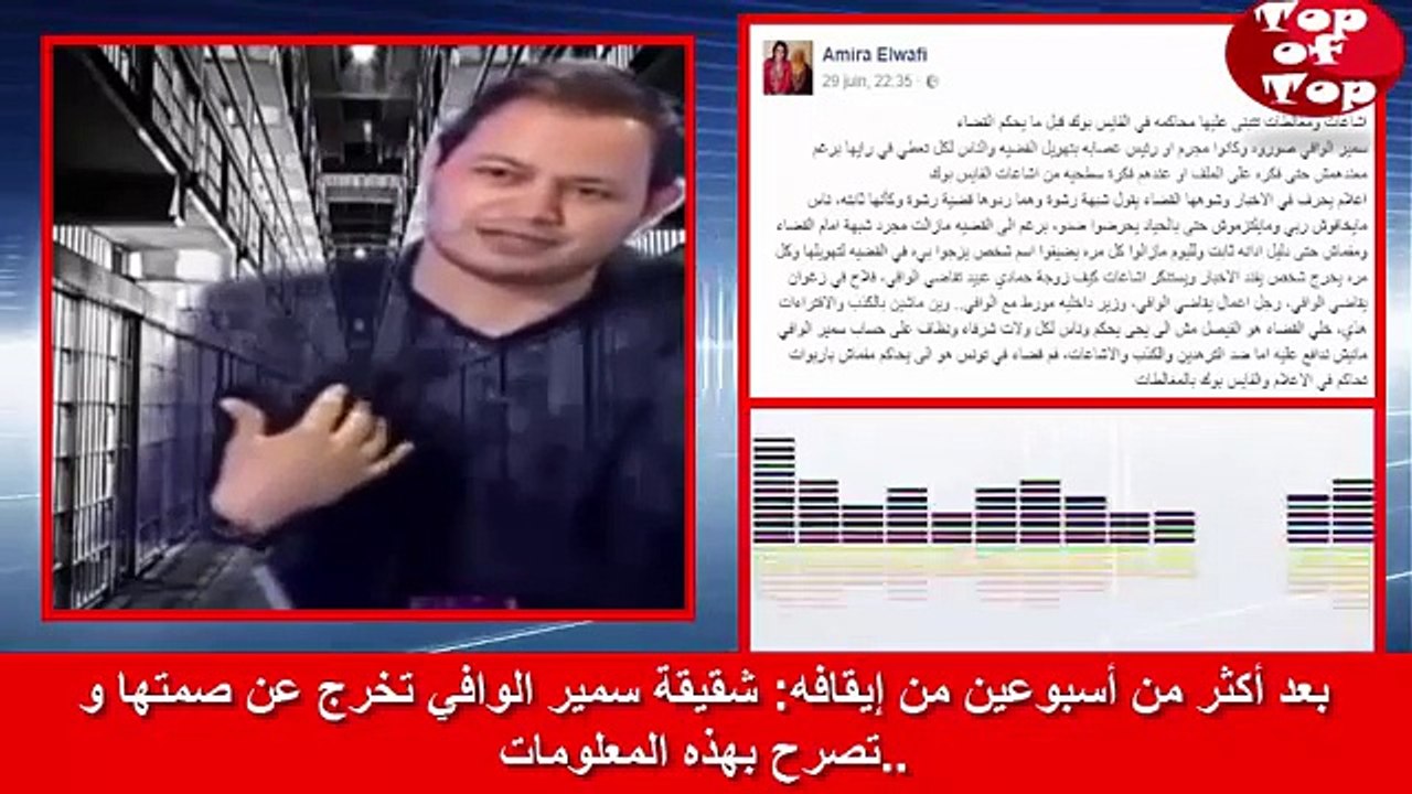 بعد أكثر من أسبوعين من إيقافه- شقيقة سمير الوافي تنفجر غضبا و تصرح بهذه المعلومات..
