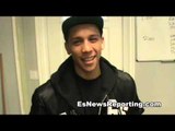 ola afolabi interviews ko artist joel diaz jr.  - esnews boxing