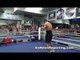 Gennady Golovkin Shadow Boxing - esnews boxing