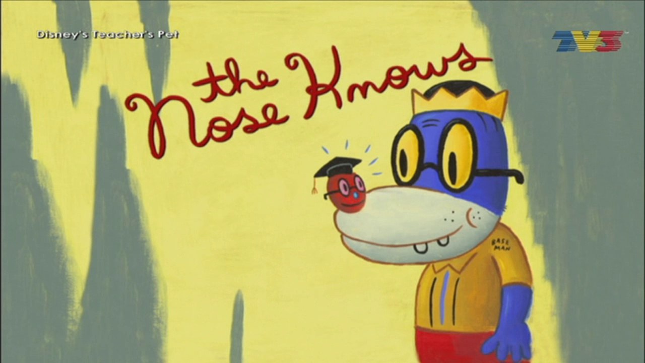(ENGLISH HD WIDESCREEN) Disney's Teacher's Pet - S02E25A -The Nose Knows
