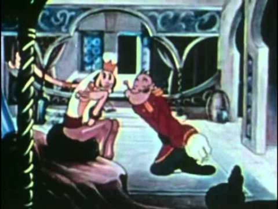 Aladin et la lampe merveilleuse - Popeye cartoon en français