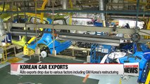 Korean cars face double crisis of falling exports, domestic sales