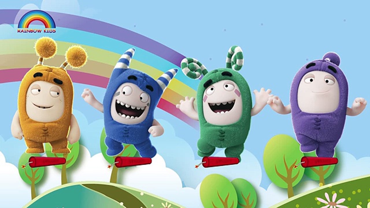 Wrong Face Oddbods Jeff Pogo Slick Zee Fuse Newt Bubbles Finger Family Song for Kids