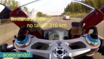 Faire monde moto la plus rapide 2016 Kawasaki H2R 400 km / h