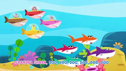 [Sing Along] BABY SHARK - English - Larva KIDS song