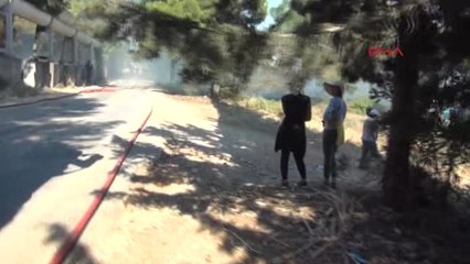 Antalya Kampüsteki Yangına Ilk Müdahale Öğretim Üyelerinden