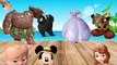 Wrong Heads Moana Maui Sofia Boss Baby Mickey Mouse Finger family Nursery Rhymes Learn Colors (1)
