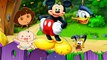 Wrong Heads Donal Duck Mickey Mouse Poluto and Dora Finger Family Song Nursery Rhymes Song For Kid