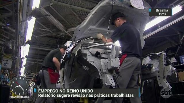 Relatório sugere revisão nas práticas trabalhistas no Reino Unido