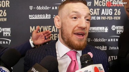 Conor McGregor talks suit, presser and how 'easy' boxing will be