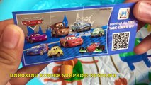 Des voitures Oeuf géant enfants foudre ouverture jouets vidéo 100 surprise disney pixar mcqueen ryan t