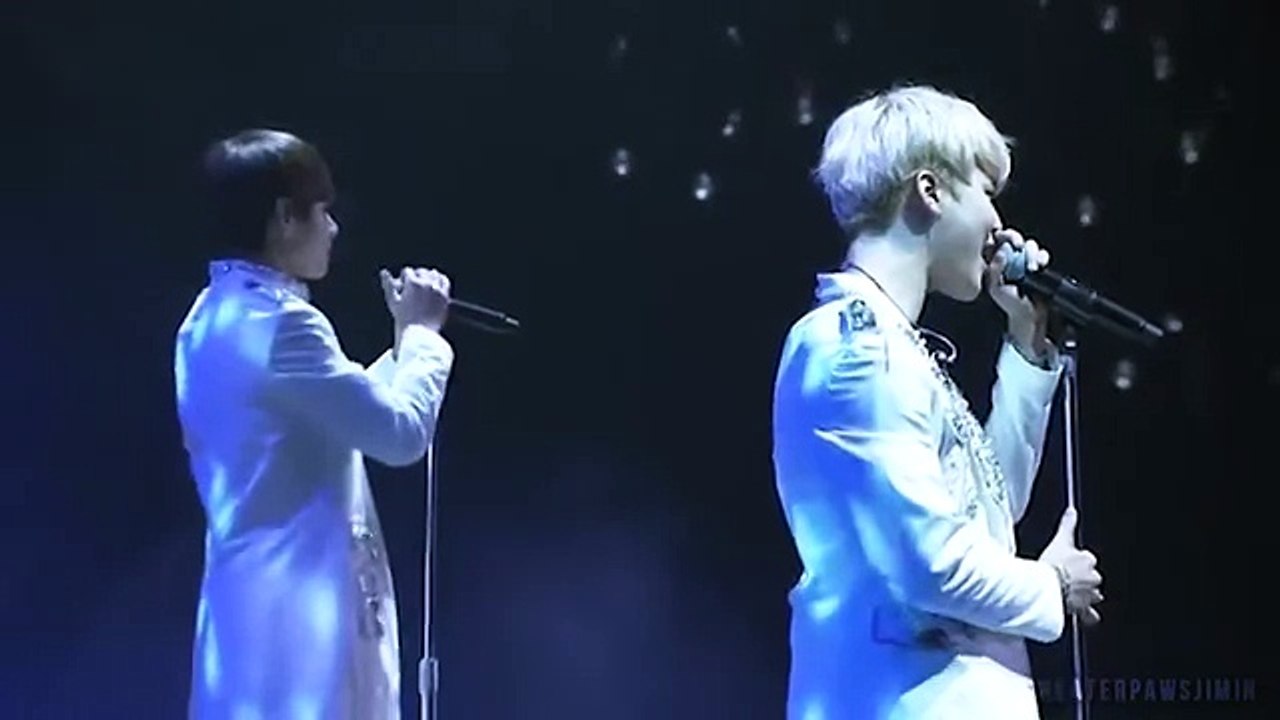 [HD] BTS Jin Jimin & V - Boy in luv + Danger + I need You Acoustic ver Japan Fanmeeting Vol.3 DVD