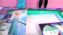 Y arte crear Sorteo congelado equipo luz almohadilla juego Reina rastreo hasta Disney elsa cookieswir