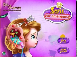 Sofia Ear Emergency - Sofia The First - Sofia the First Doctor Game for Girls