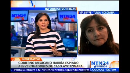 "Al parecer sí hubo presuntamente la presencia de esos programas en nuestros teléfonos": Ángela Buitrago, Investigadora del caso Ayotzinapa