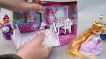 리틀미미 옷가게 공주 인형 놀이 겨울왕국 타요 폴리 뽀로로 미미월드 장난감 Princess Dress Up Doll Play Toy for Kids