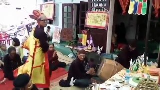 Magician dancing with vibrant music