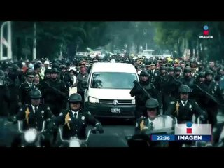 Policía asesinado en asalto, le riden homenaje | Noticias con Ciro Gómez Leyva