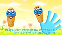ICE CREAM Finger Family Song | Top 10 Finger Family Collection | Daddy Finger Song