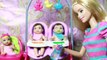Barbie BABYSITTER Babysitting Crazy Babies Disney Frozen Elsa Twins Color Change Toy Doll