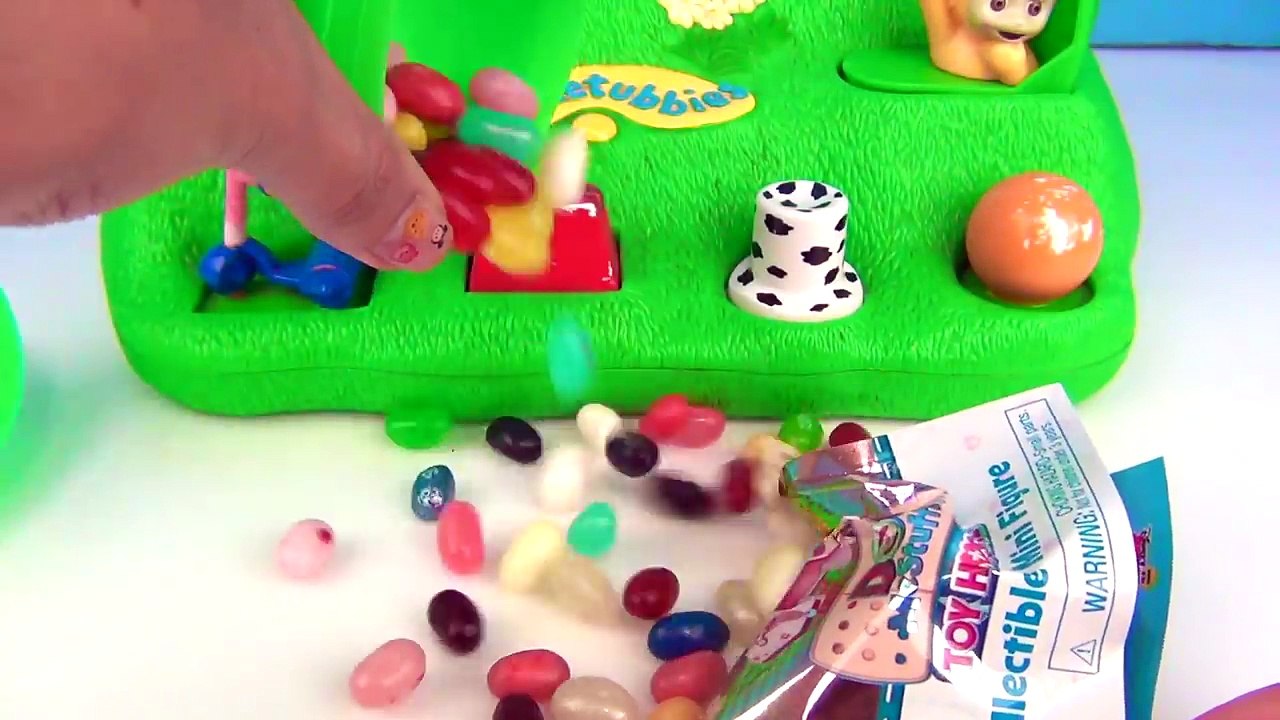 Les couleurs Oeuf amusement amusement enfant Apprendre Plastique jouets vers le haut en haut Teletubbies surprend pop pals tuyc