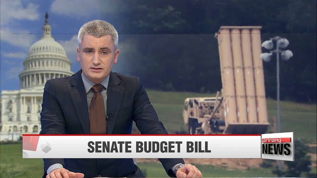 U.S. Senate defense bill to request budget for THAAD deployment on the Korean Peninsula