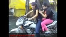 Crazy girls bike riding | must watch