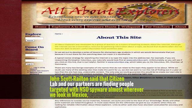 Spyware in Mexico Targeted Investigators Seeking Students