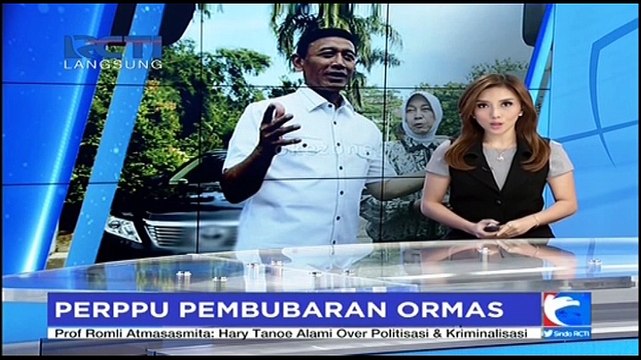 Wiranto Umumkan Perppu Pembubaran Ormas