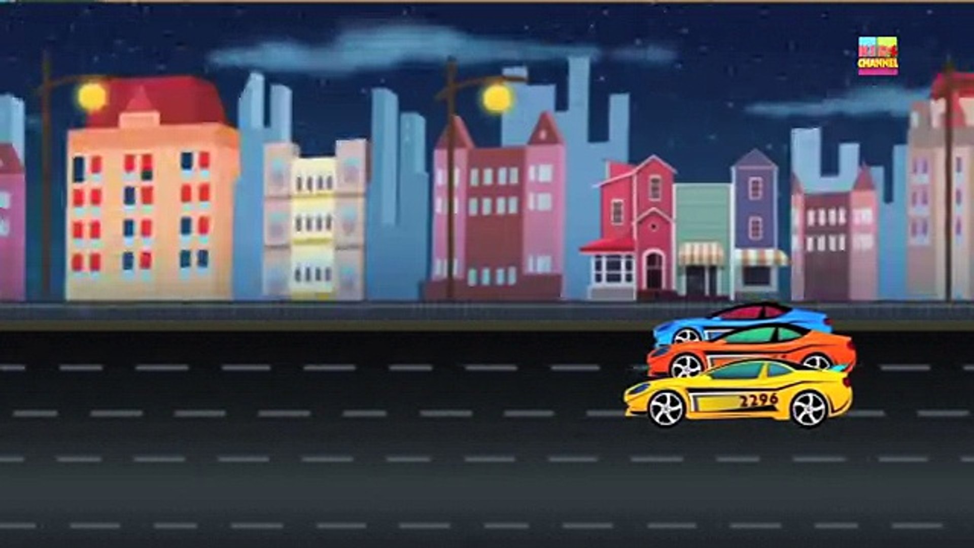 Racing cars  car race video for kids  sports cars