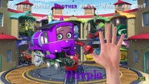 Chuggington trains Finger Family nursery rhymes toy for kid learn colors PlayClayTV how to