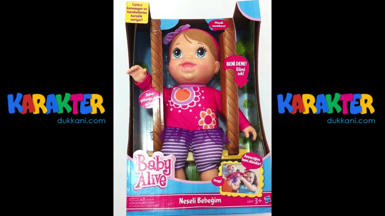 Baby Alive Neşeli Bebeğim Konuşan Bebek Karakter Dükkanı'nda - YouTubeoyuncak