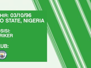 SEPAKBOLA: Premier League: Profil Pemain - Kelechi Iheanacho