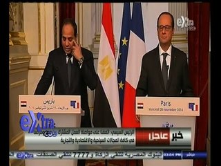 #غرفة_الأخبار | السيسي : مصر دولة أمنة وشعبها محب لكل الناس