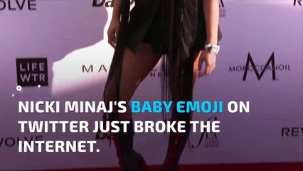 Nicki Minaj baby emoji sets off pregnancy rumors