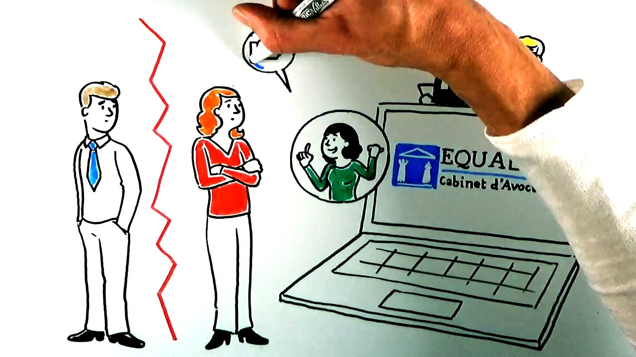 Whiteboard animation pour le cabinet Equalis
