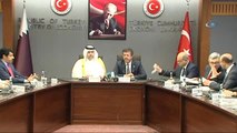 Ekonomi Bakanı Nihat Zeybekci, Katar Ekonomi ve Ticaret Bakanı Al Thani'yle Görüştü.