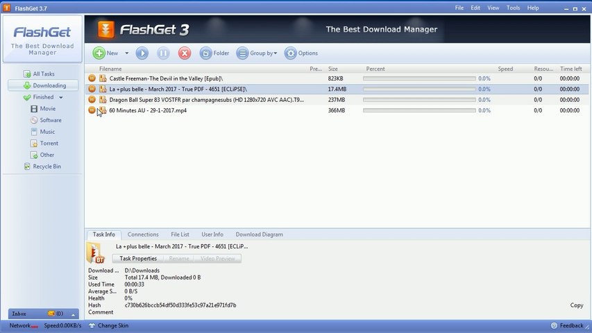 Tutoriel Pour Bien Démarrer Avec FlashGet - Vidéo Dailymotion